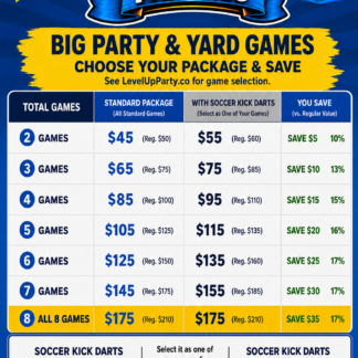 Big Party and Yard Game Rentals, Citrus Heights, CA