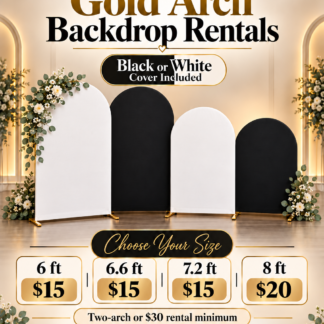 Arch Rental from Level Up Party Co in Citrus Heights near Roseville.